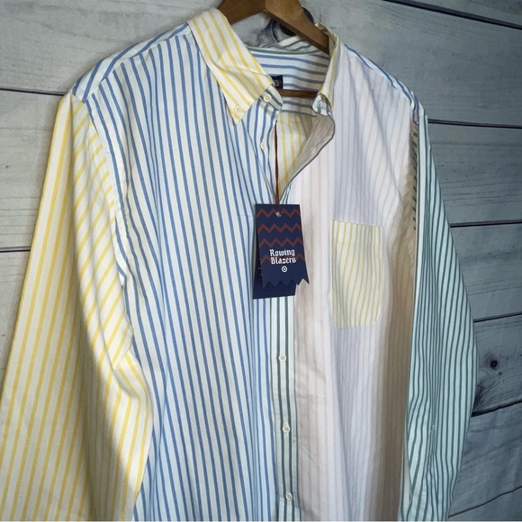 Rowing Blazers X Target men’s seersucker button down shirt XL - Picture 2 of 12